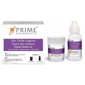 Prime Dental Resin Modified ZnOE Cement Quick Set