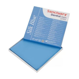 Sanctuary 6 x 6 inches Rubber Dam Sheets - Medium Pink