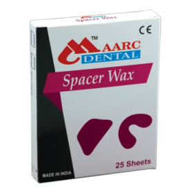 MAARC Spacer Dental Wax - Upper 25 Sheets