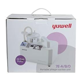 Yuwell 7E-A Portable Phlegm Suction Unit (White)