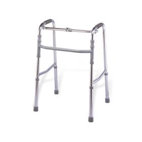 EASYCARE Aluminum Foldable Walker Walking Stick (Adjustable Height : 41-51 CM) Light Weight