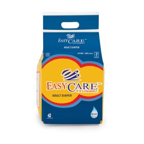 EASYCARE Adult Diaper for Incontinence, Medium, Waist Size (76-112 cm | 30-40 Inches)