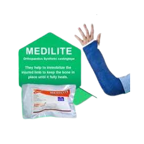 SYNTHETIC CASTING TAPE - MEDILITE-10CM X 3.6M 