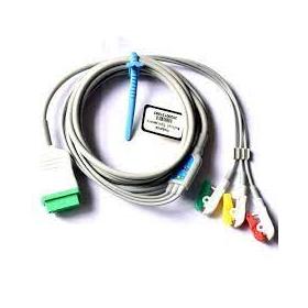 3 LEAD GE ECG CABLE PACK OF 2