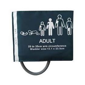 SINGLE TUBE LARGE ADULT BLOOD PRESSURE CUFF PACK OF 4