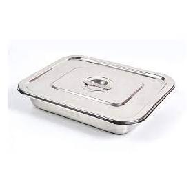 Instrument Tray SS with Lid(10"x8") Classic