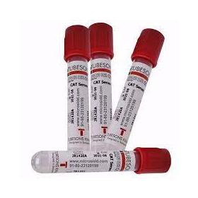 NON VAC RED CLOT BLOOD COLLECTION TUBES (PET) Pack of 100 Pcs