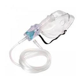 Medical nebulizer mask for respiratory treatment