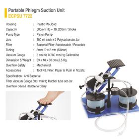 EASYCARE (EC7722) Manual Foot-Pedal Phlegm Suction Unit