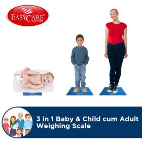 EASYCARE (EC3402A) 3 IN 1 Baby & Child-cum-Adults Weighing Scale