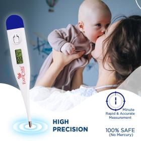 EASYCARE (EC5004) Rigid Digital Thermometer for Kids & Adults
