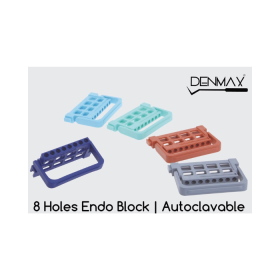 Denmax Autoclavable Endo File Box - With 8 holes