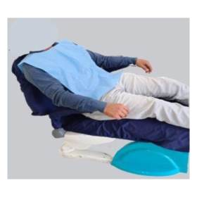 Salvo Disposable Patient Apron - 40 GSM DENTAL PATIENT DRAPE ( PACK OF 100 )