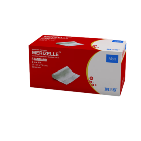 Meril MERIZELLE Oxydized Regenerated Cellulose Fiber Hemostat - Pack of 12 (ORC F12)