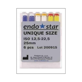 Endostar Unique S-Files Endo Hand File - 25mm 12.5