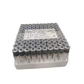 NON VAC SODIUM FLOURIDE TUBES (PET) - 2ml Pack Of 100 Pcs