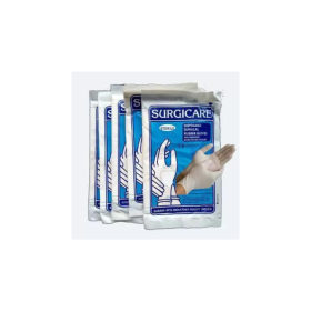 SURGICARE Sterile Latex Surgical Gloves 6 Latex Surgical Gloves (Pack of 50)