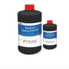 Prime Dental Sodium Hypochlorite Root Canal Irrigant Activator - 5.25% (250ml Pack)