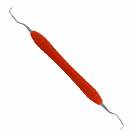 Cat Instruments Gracey Curette - Red with Silicone Handle 11/12