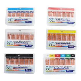 Meta Biomed Special Tapered ISO Color-Coded 4% Gutta Percha Points