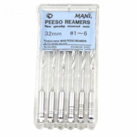 Mani Stainless Steel Peeso Reamers - 32mm Assorted (1-6)
