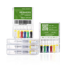 Waldent Reamers 25mm (Pack of 6)