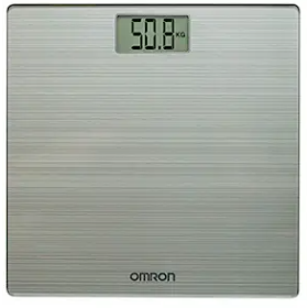 Omron HN 286 Ultra Thin Automatic Personal Digital Weight Scale With Large LCD Display and 4 Sensor Technology For Accurate Weight Measurement