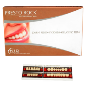 NID Products PrestoRock Full Set Acrylic Teeth Set - A2 S 18