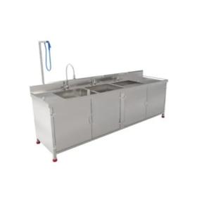 Instrument Washing Sink With Cabinet