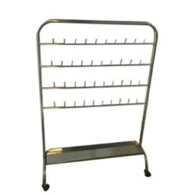 S. S. MOBILE SWAB STAND, CAPACITY: 24 / 40 HOOKS