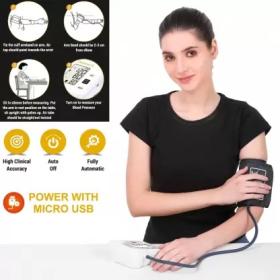 Control D BP106 USB Port Automatic Digital BP Monitor Bp Monitor (Black)
