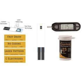 Control D HDCDSTP25 25 Glucometer Strips