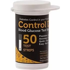 Control D 50 Glucometer Strips