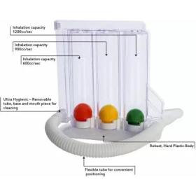 Control D 3 Ball Spirometer