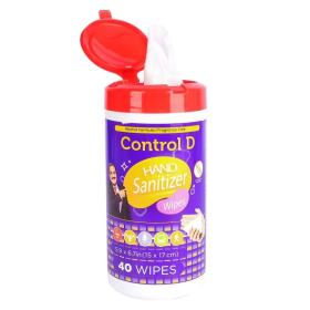 Canister Hand Sanitizer Wipes 40s