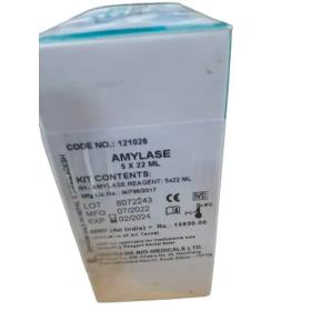 Amylase	5 x 22 ml