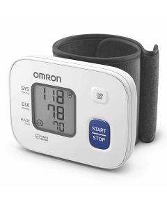 Omron HEM 6161 Fully Automatic Wrist Blood Pressure Monitor White