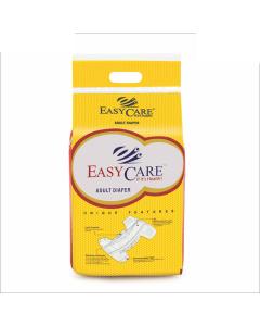 EASYCARE Adult Diaper for Incontinence, Large, Waist Size (101-152 cm | 40-50 Inches)