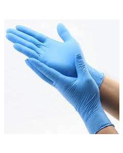 NITRILE EXAMINATION GLOVES (POWDER FREE)-Medium