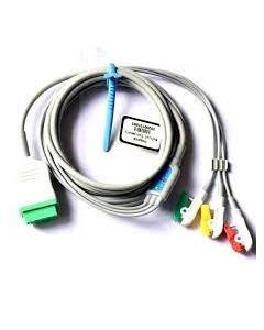 3 LEAD GE ECG CABLE PACK OF 2