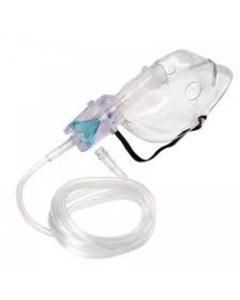 Medical nebulizer mask for respiratory treatment