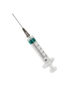 Syringe With Needle - Box Of 100-21G-2 ML