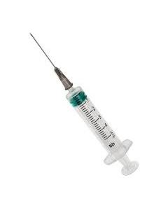 Syringe With Needle - Box Of 100-22G-5 ML