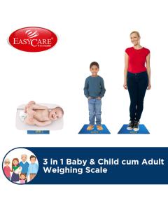 EASYCARE (EC3402A) 3 IN 1 Baby & Child-cum-Adults Weighing Scale