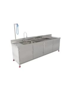 Instrument Washing Sink With Cabinet