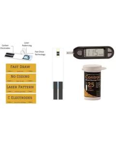 Control D HDCDSTP25 25 Glucometer Strips