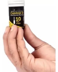 Control D CS10 10 Glucometer Strips