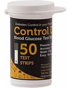Control D 50 Glucometer Strips