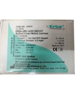 Erba Uric Acid Des Kit (5 x 20 ml)