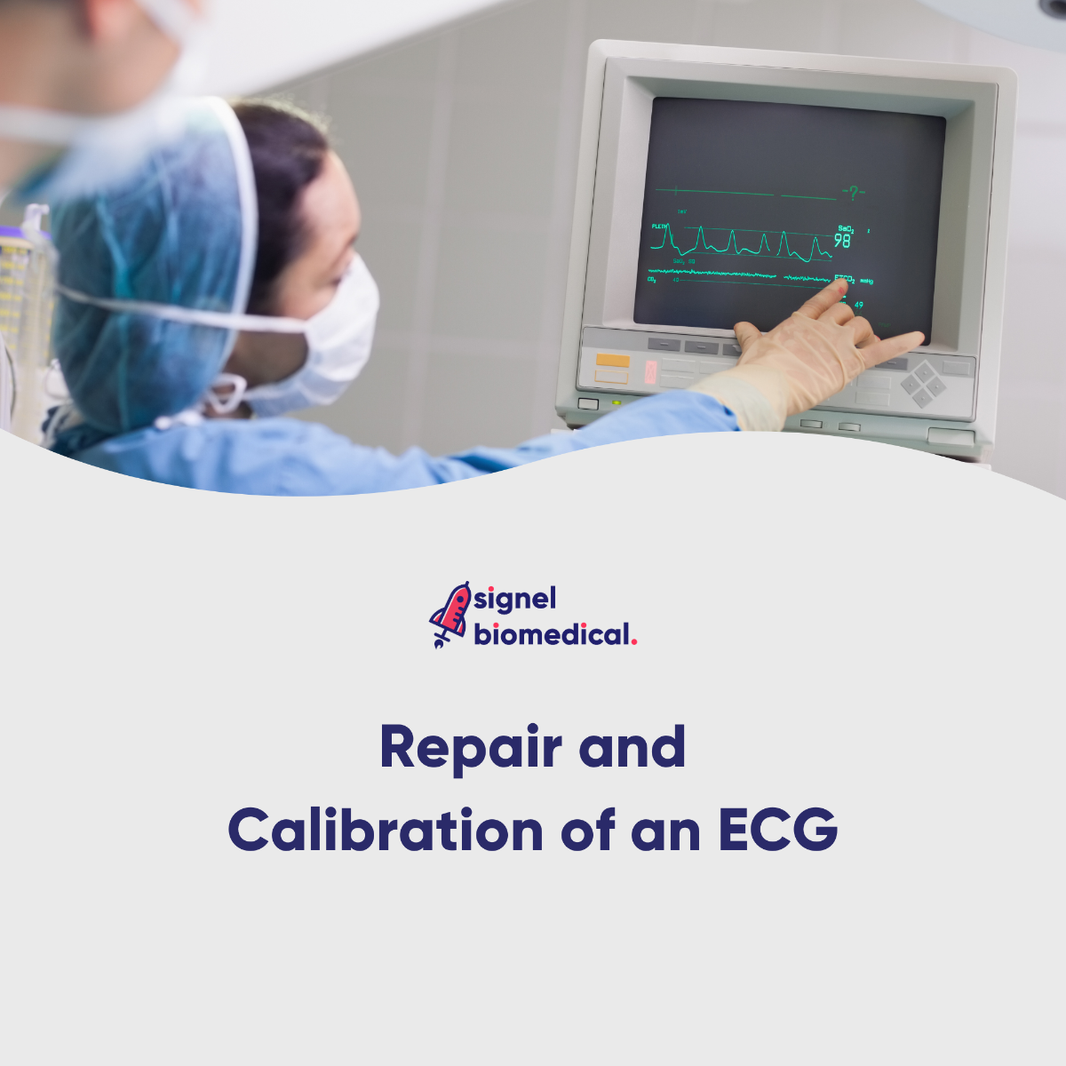 Repair and Calibration of an ECG